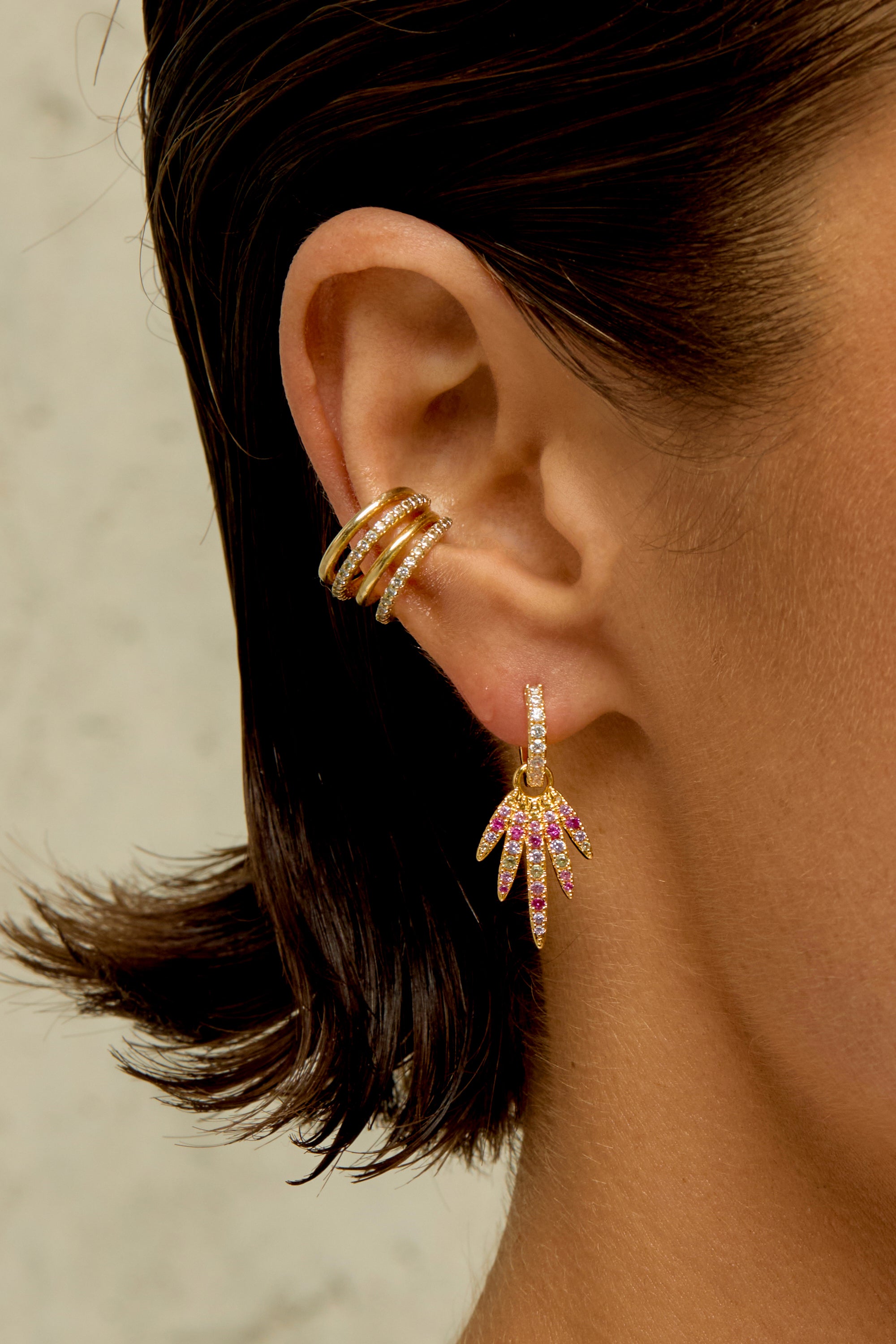 BOUCLES D'OREILLES - RAINBOW ALOHA