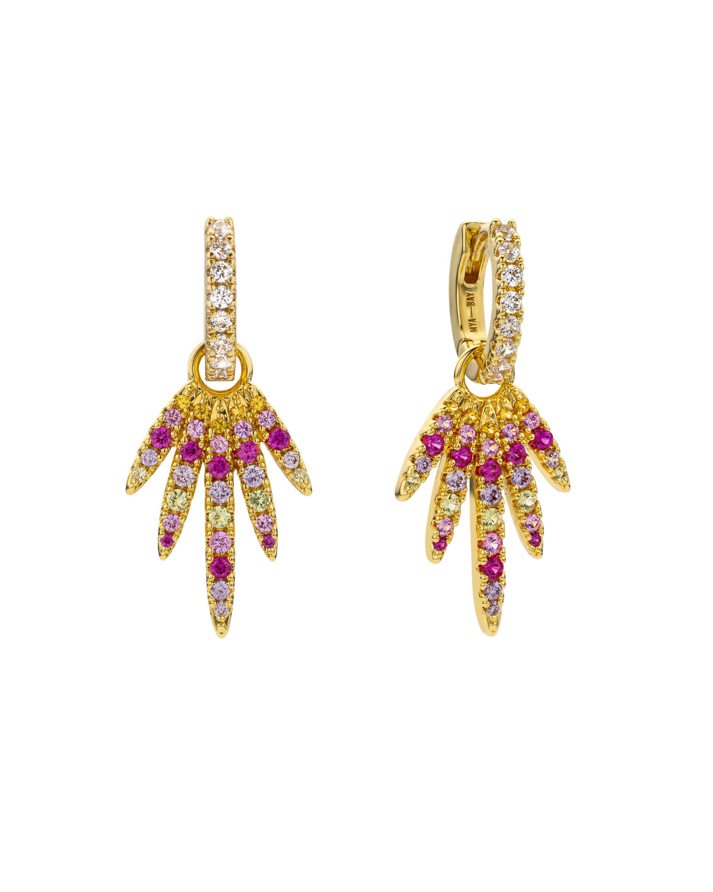 BOUCLES D'OREILLES - RAINBOW ALOHA