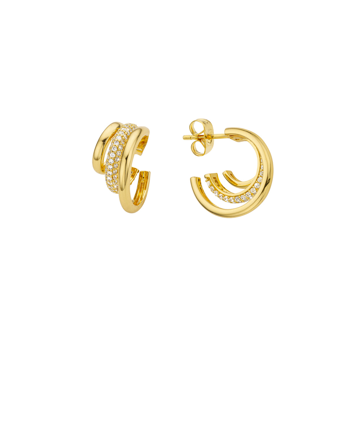 EARRINGS - GROOVE TRIPLE SOFIA