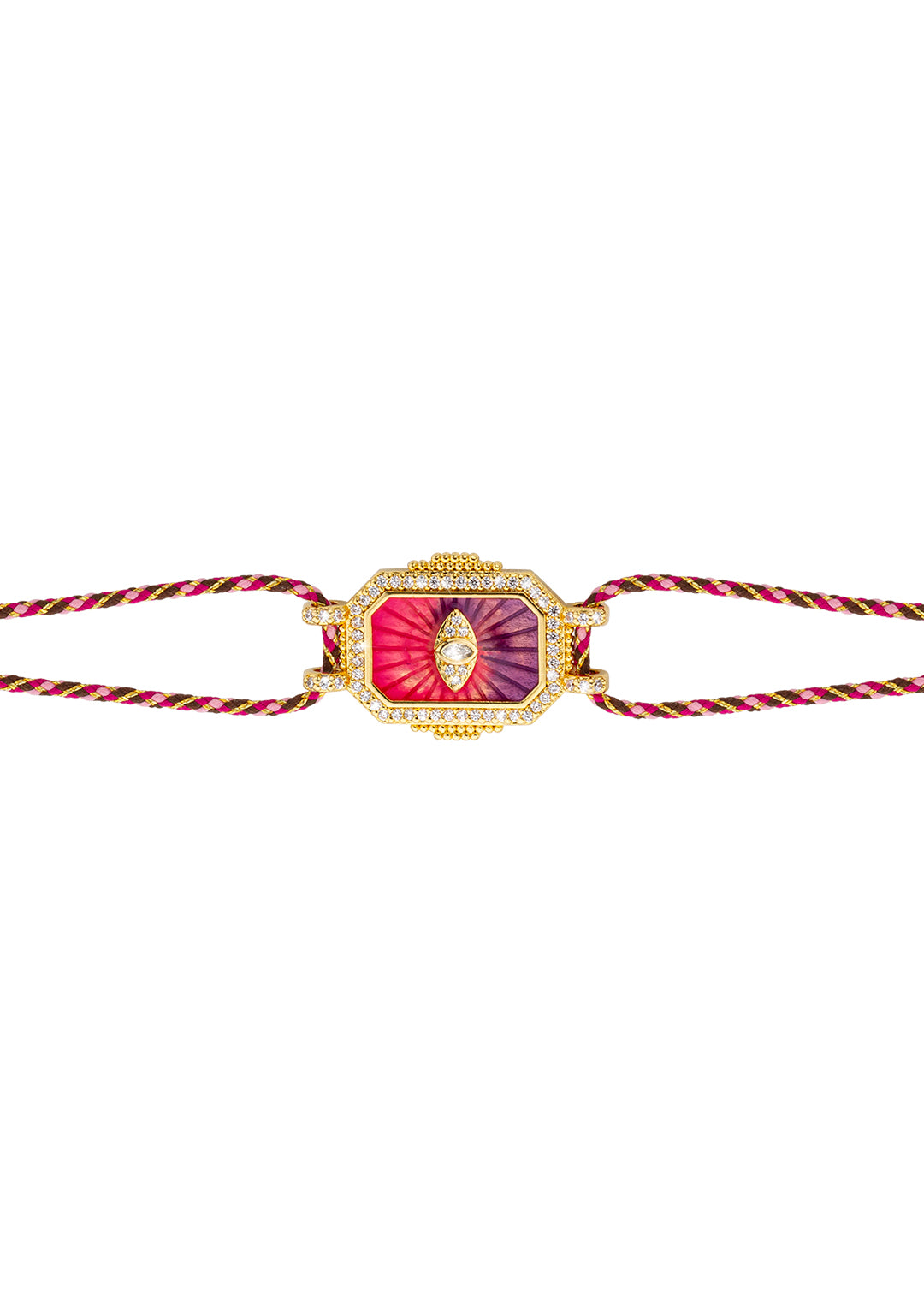 BRACELET - PINK EYE BOHEME