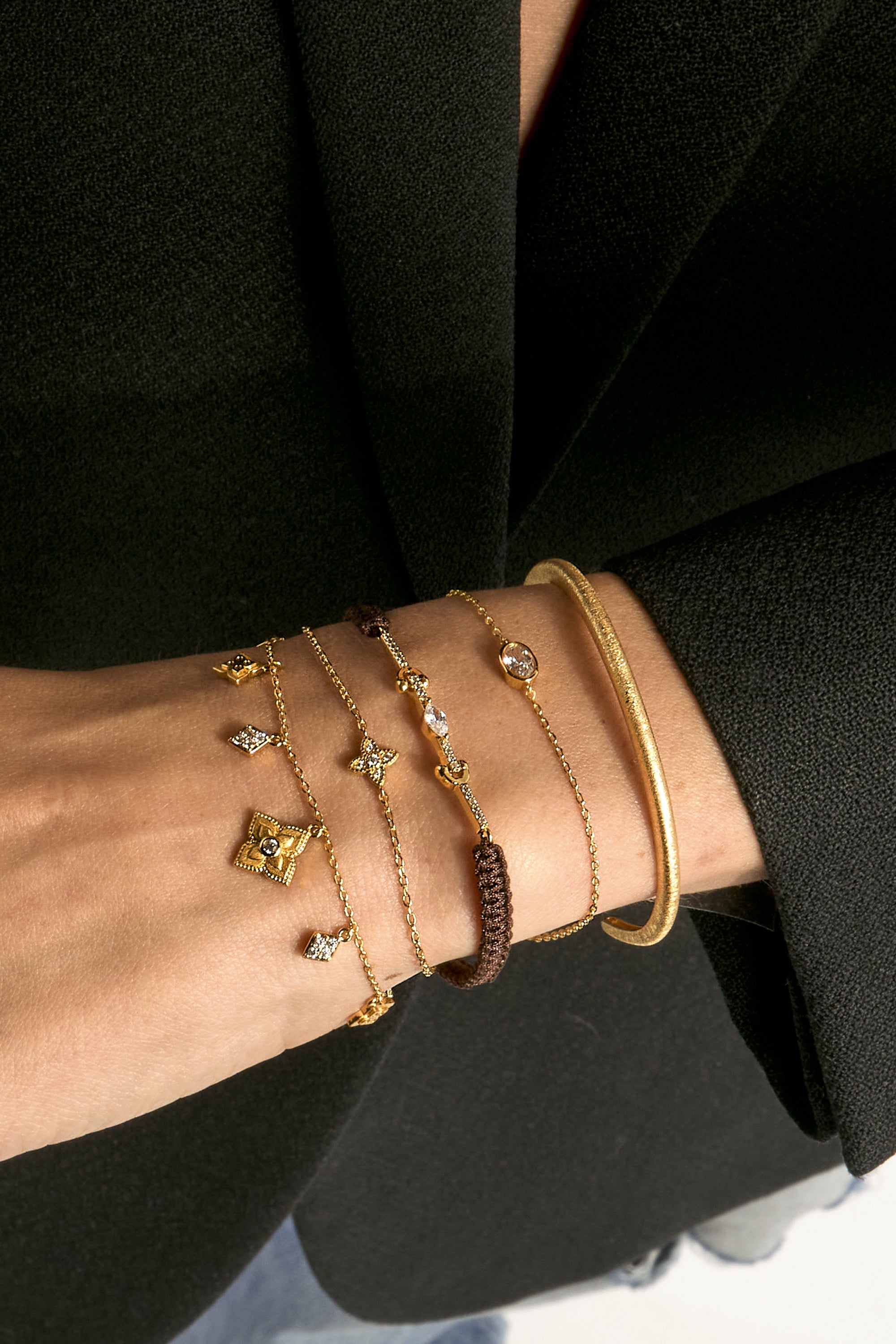 BRACELET - BROWN DRIFT LINK