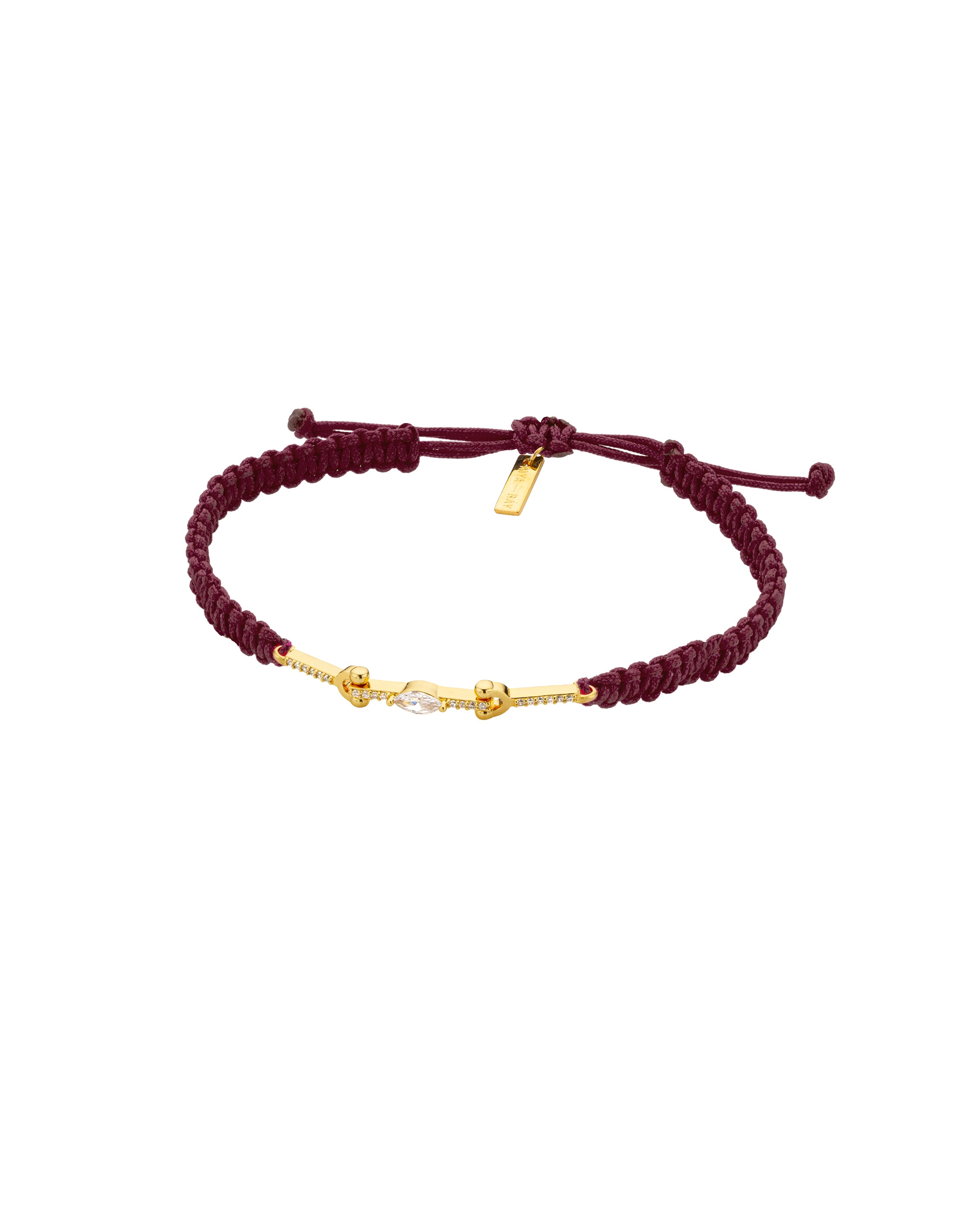BRACELET - BURGUNDY DRIFT LINK