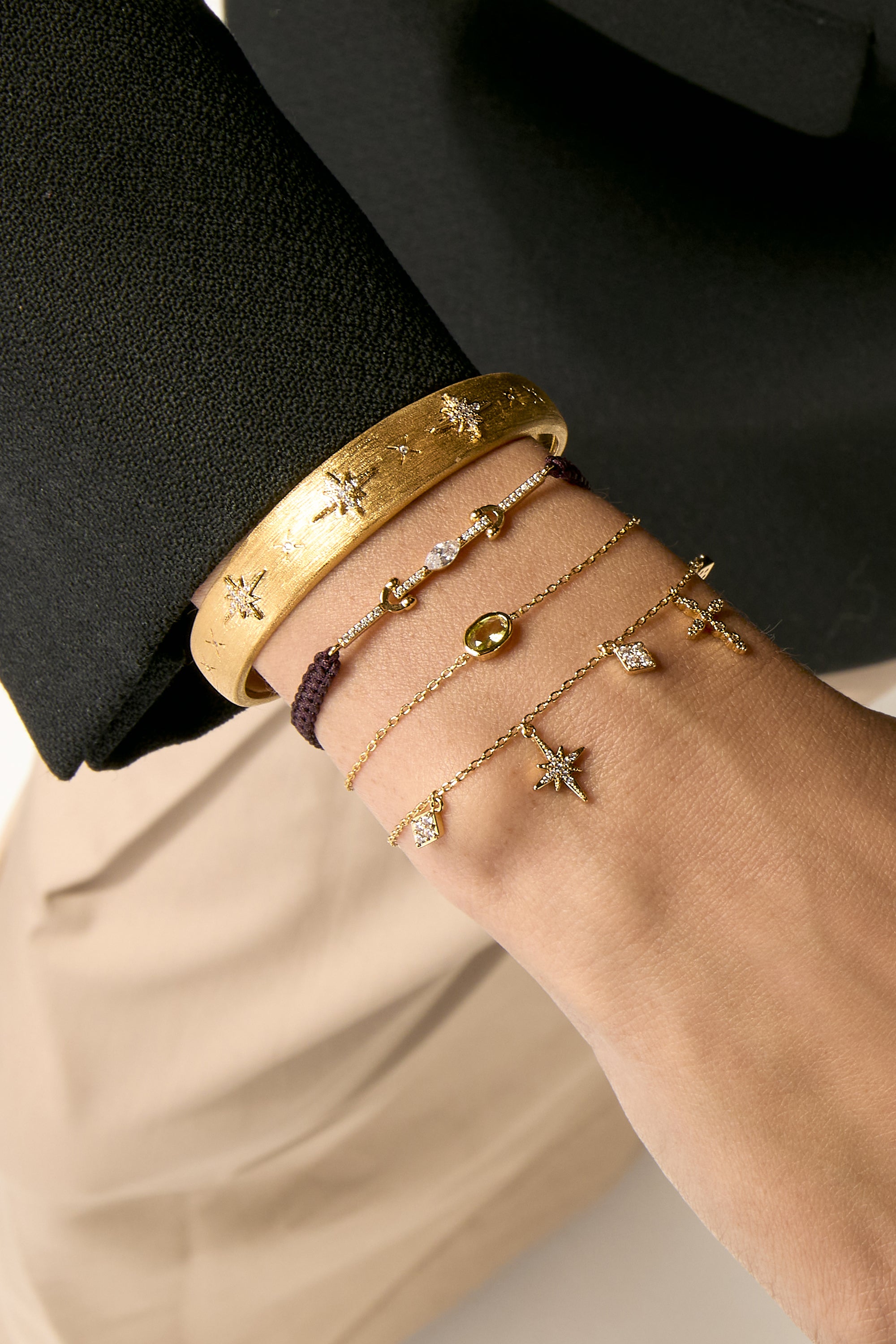 BRACELET - GREEN JENNY