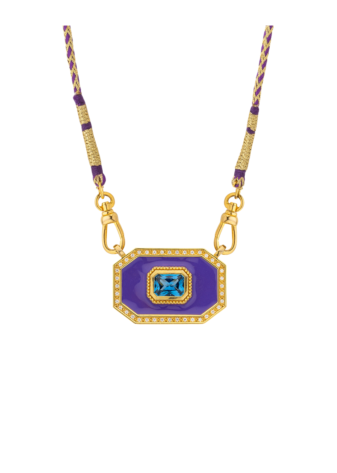 COLLIER - PURPLE YUCATAN