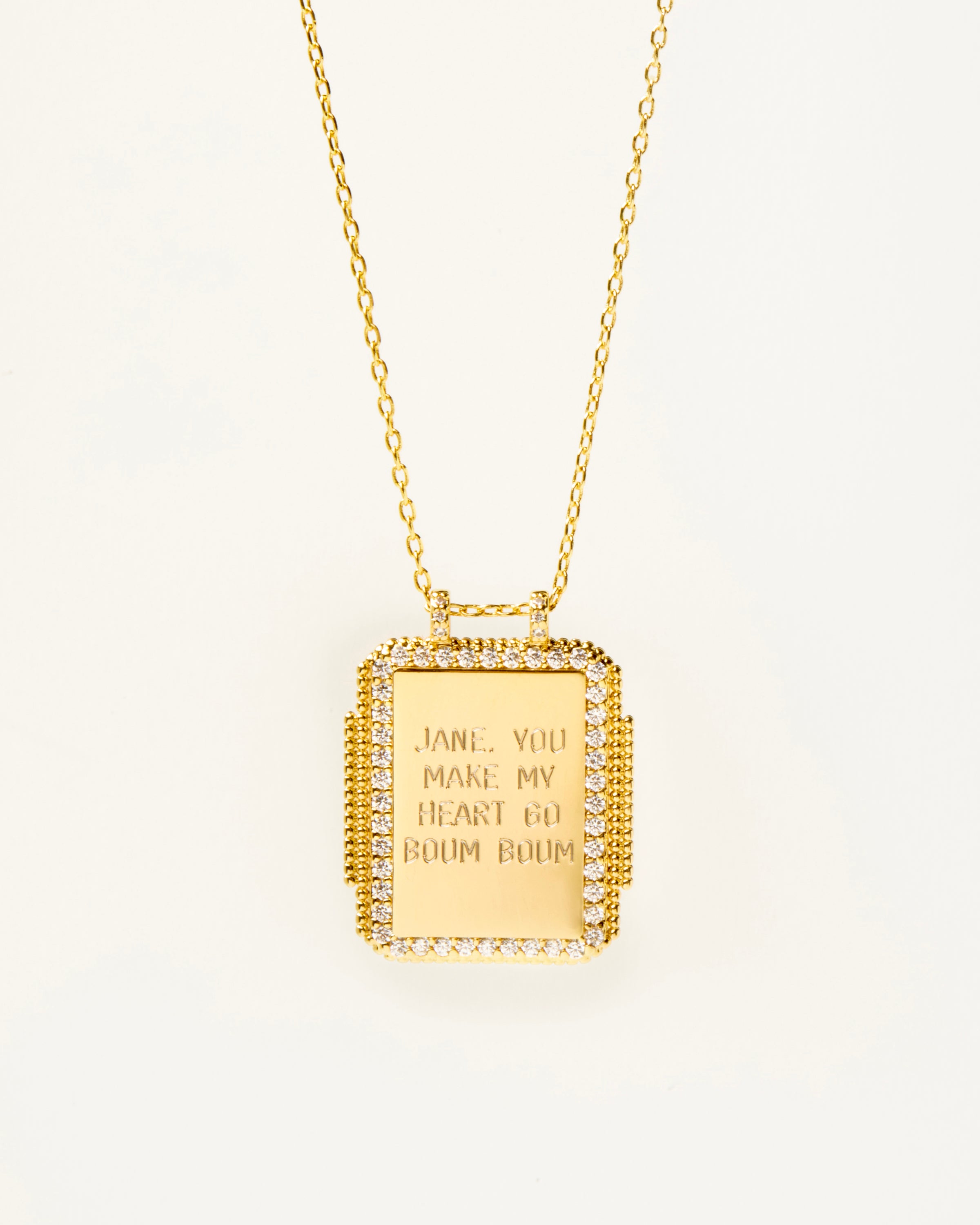 COLLIER - BOHEME À GRAVER