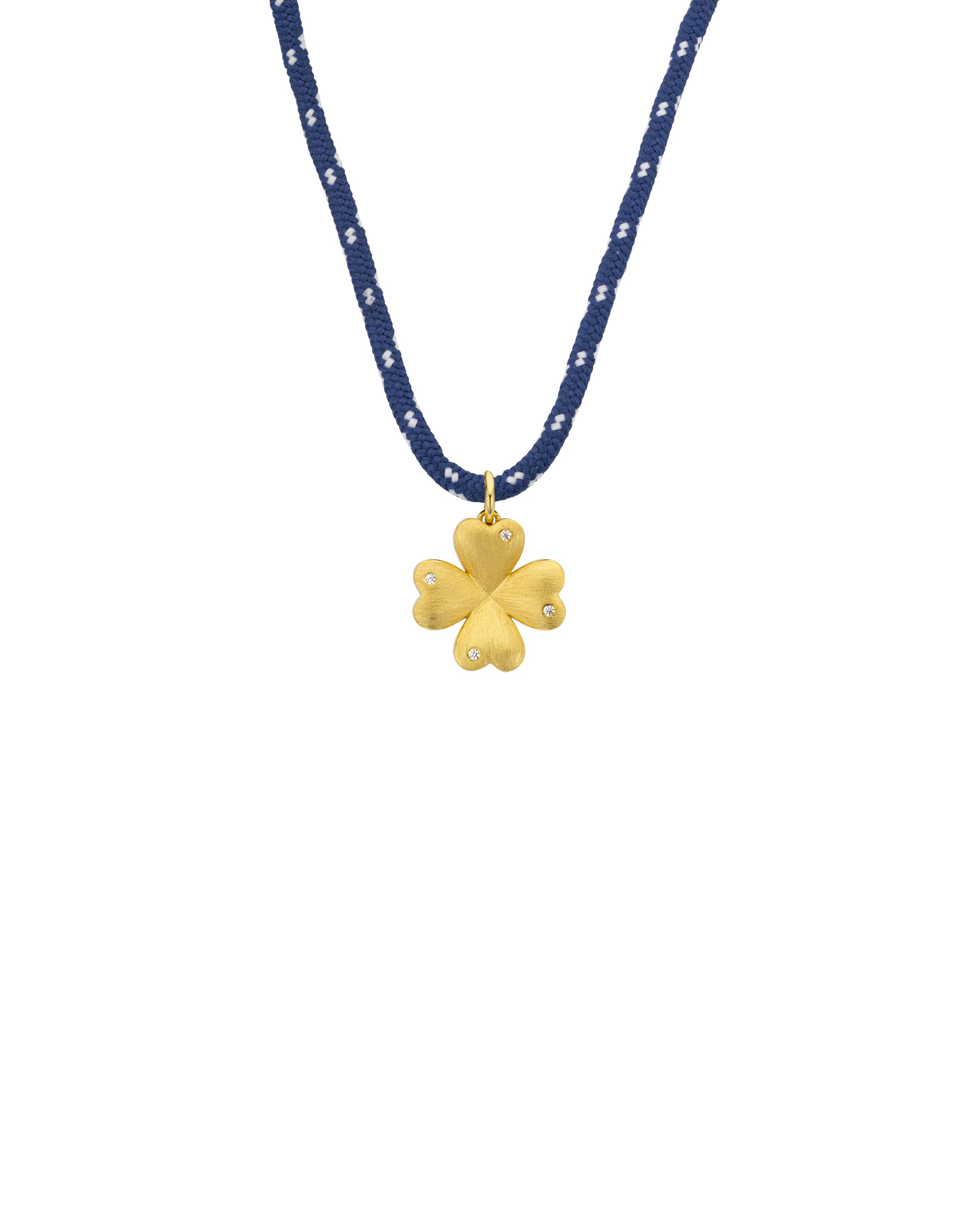 NECKLACE - NAVY LUCKY BABY