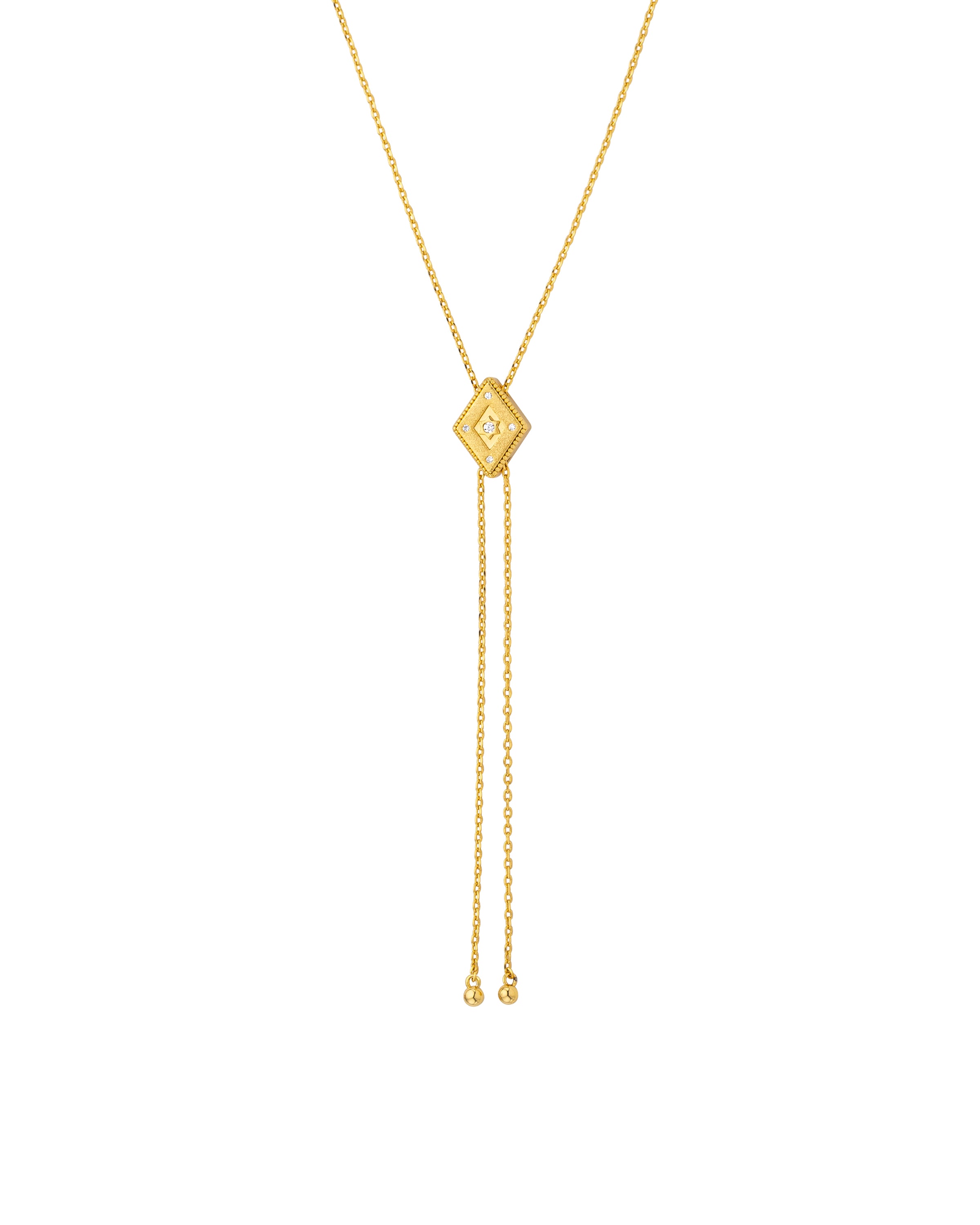 NECKLACE - LOSANGE BOLO