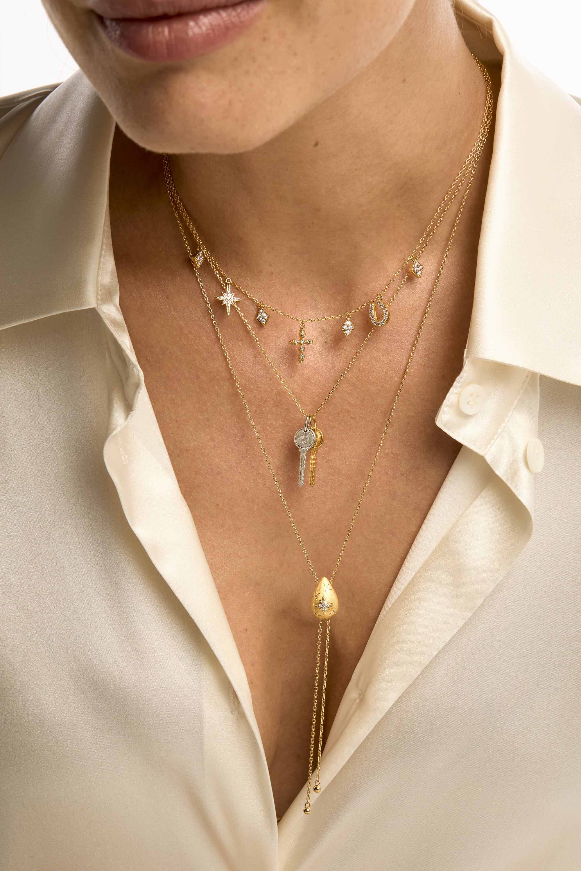 NECKLACE - DROP BOLO