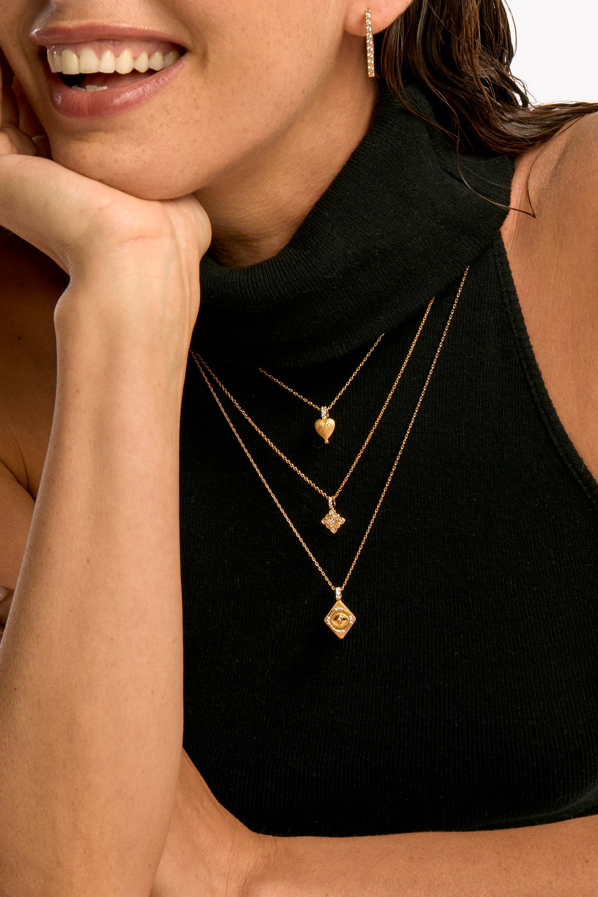 NECKLACE - LITTLE TWIN HEARTS