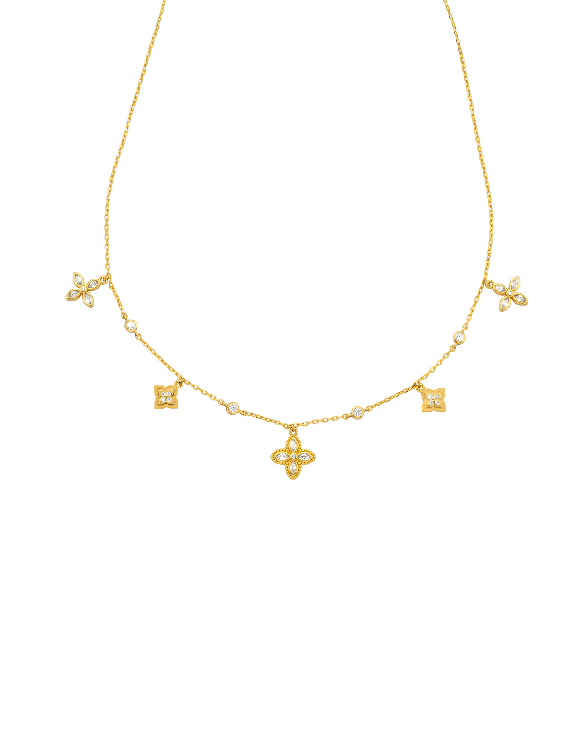 NECKLACE - FLOWER LIBERTY