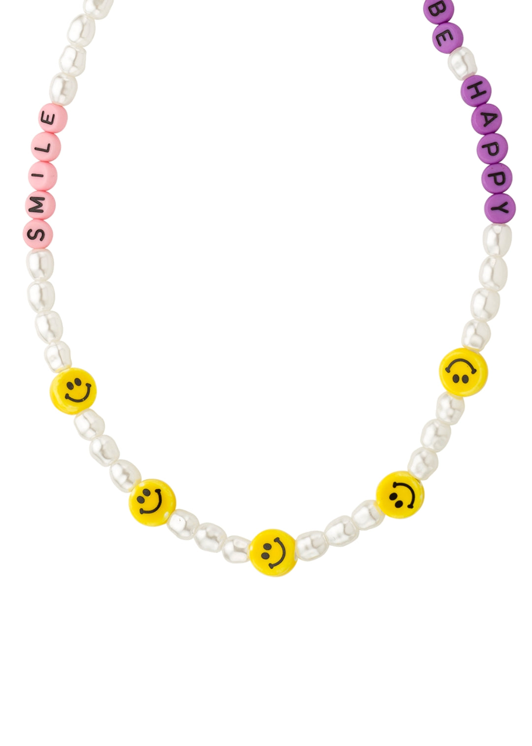 NECKLACE - SMILE TO BE HAPPY