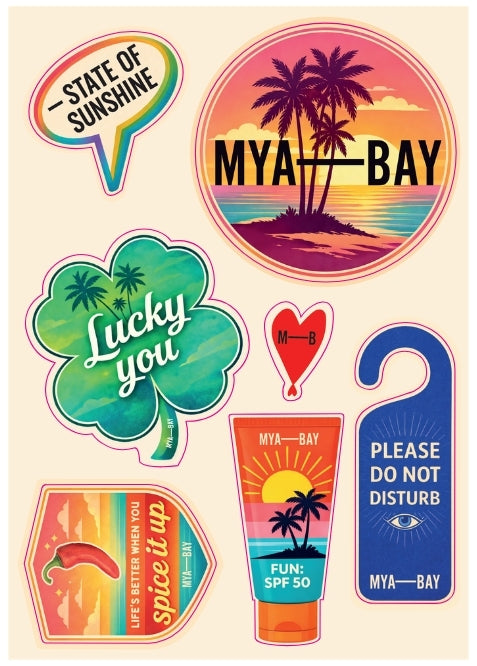 MYA-BAY STICKERS