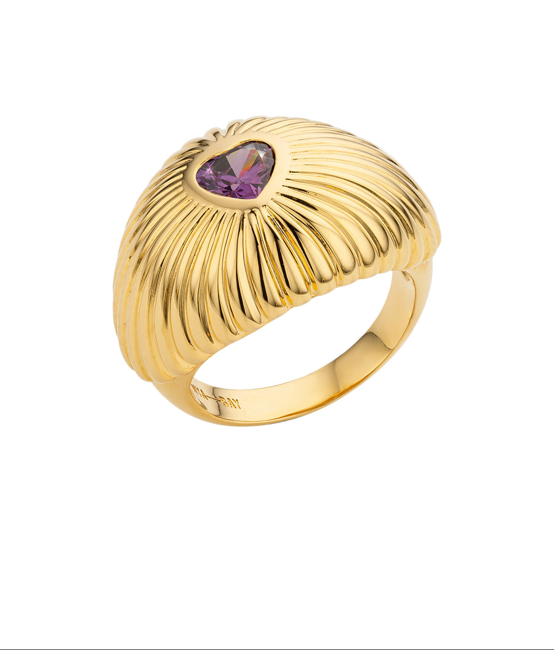 BAGUE - PURPLE STONE SAMANTHA