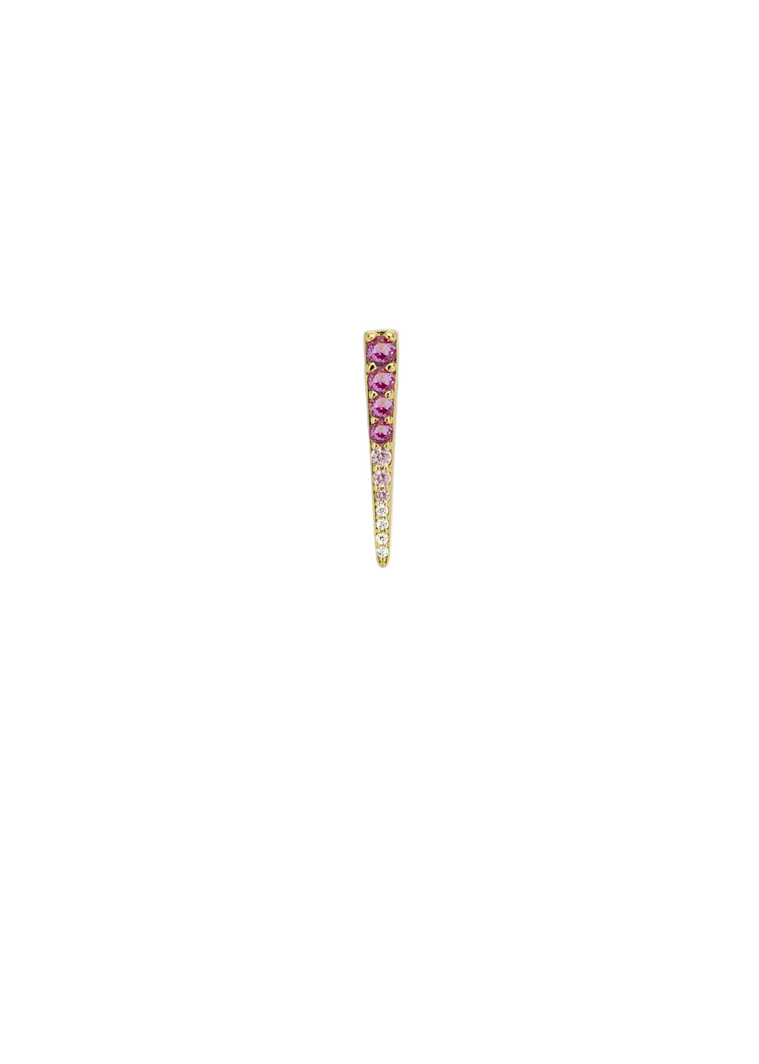BOUCLES D'OREILLES - FUCHSIA RAINBOW ICE PICK