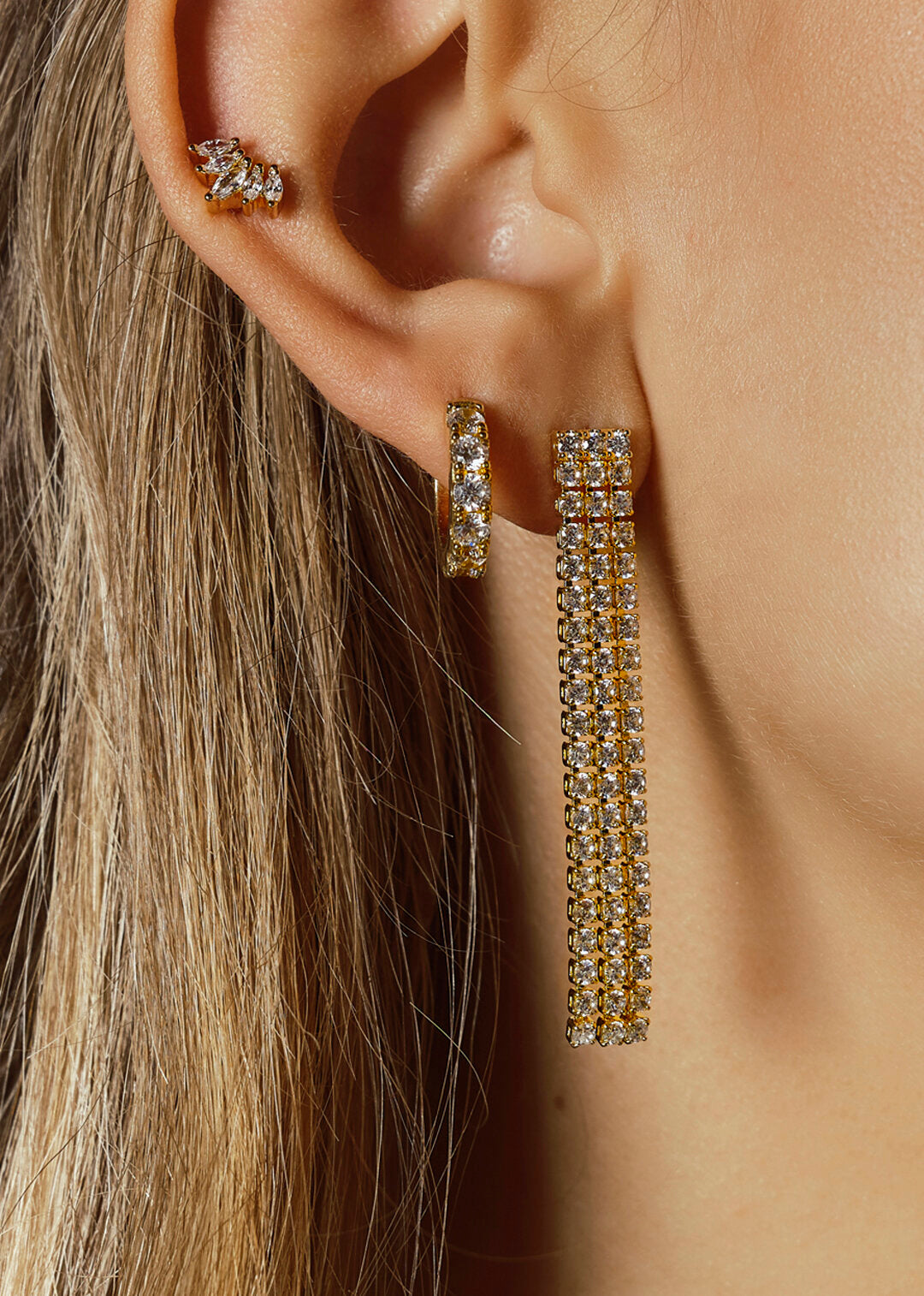 BOUCLES D'OREILLES - NIGHT QUEEN