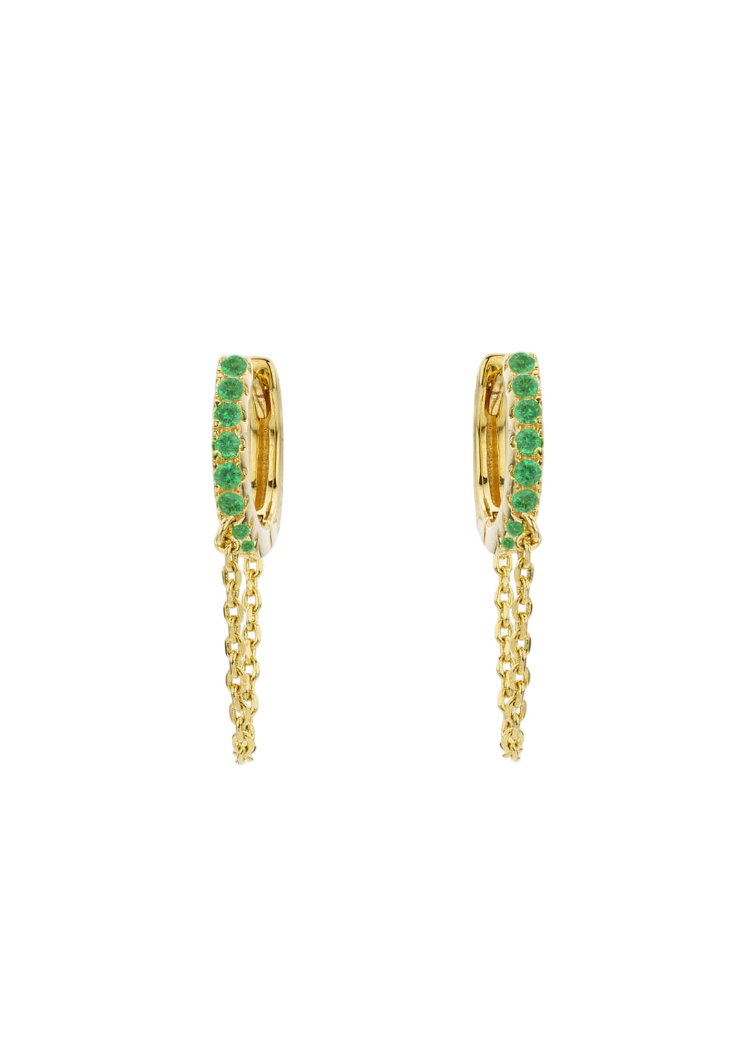 BOUCLES D'OREILLES - GREEN JAIPUR