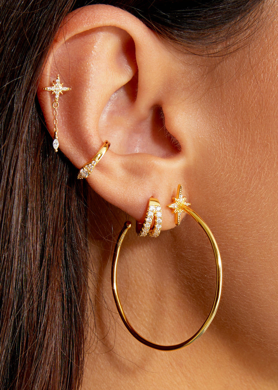 BOUCLES D'OREILLES - DIWALI CREOLE