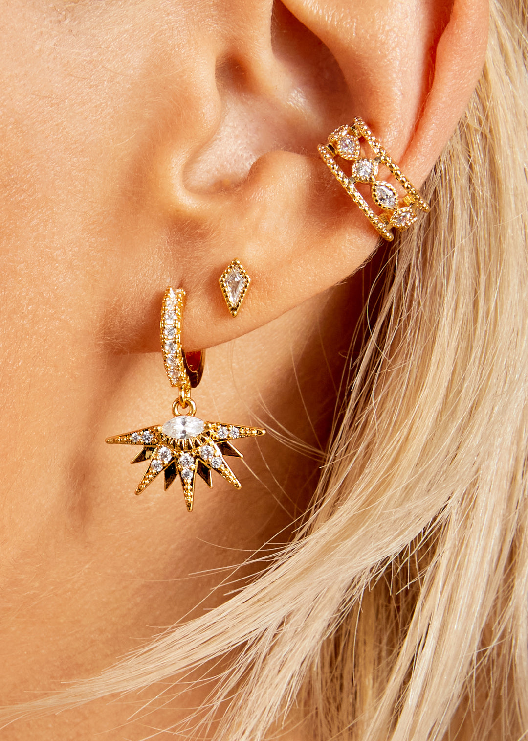 BOUCLES D'OREILLES - SUNRISE