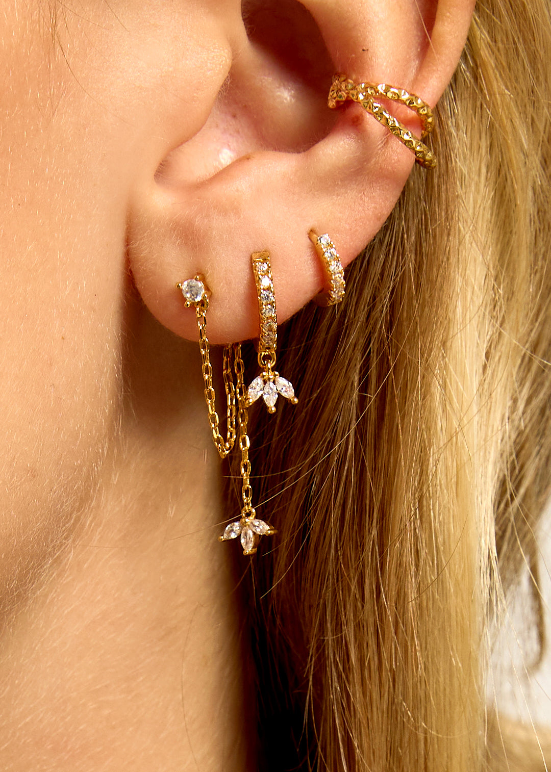 BOUCLES D'OREILLES - MAGNOLIA ROCK