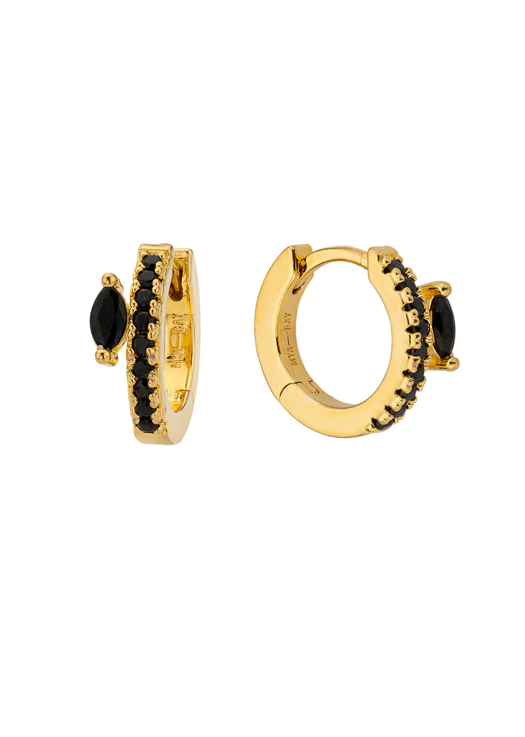 BOUCLES D'OREILLES - BLACK PRECIOUS DEHLI