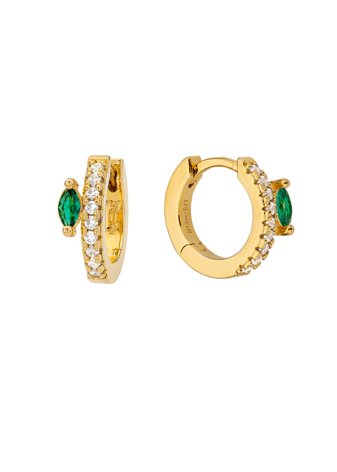 BOUCLES D'OREILLES - GREEN PRECIOUS DEHLI