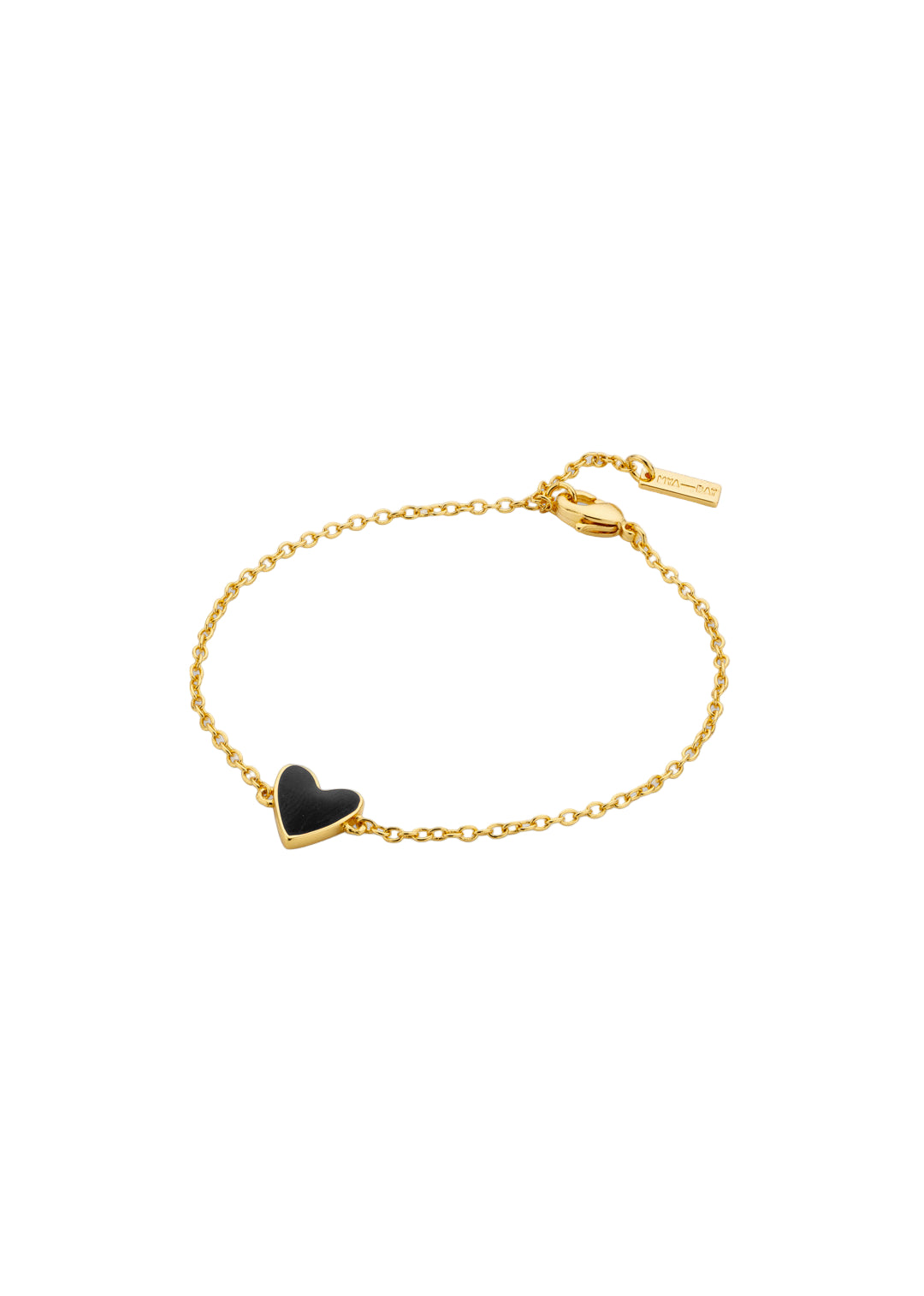 BRACELET - BLACK HEART