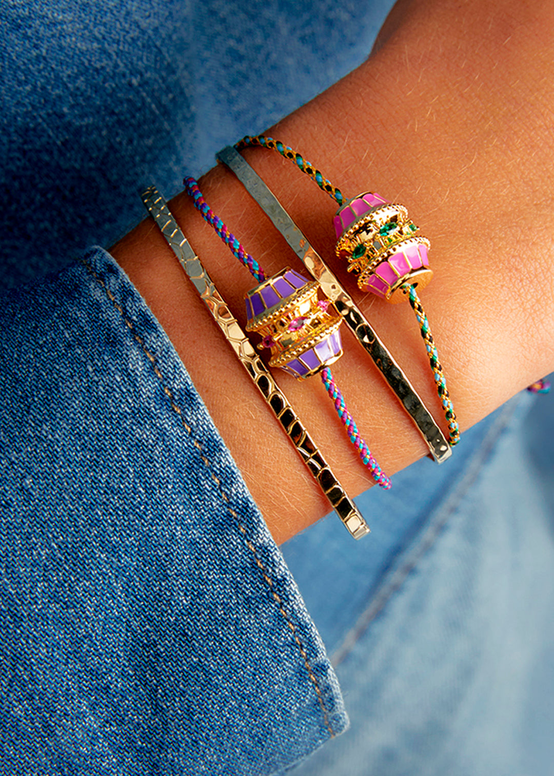 BRACELET - PURPLE TALISMAN