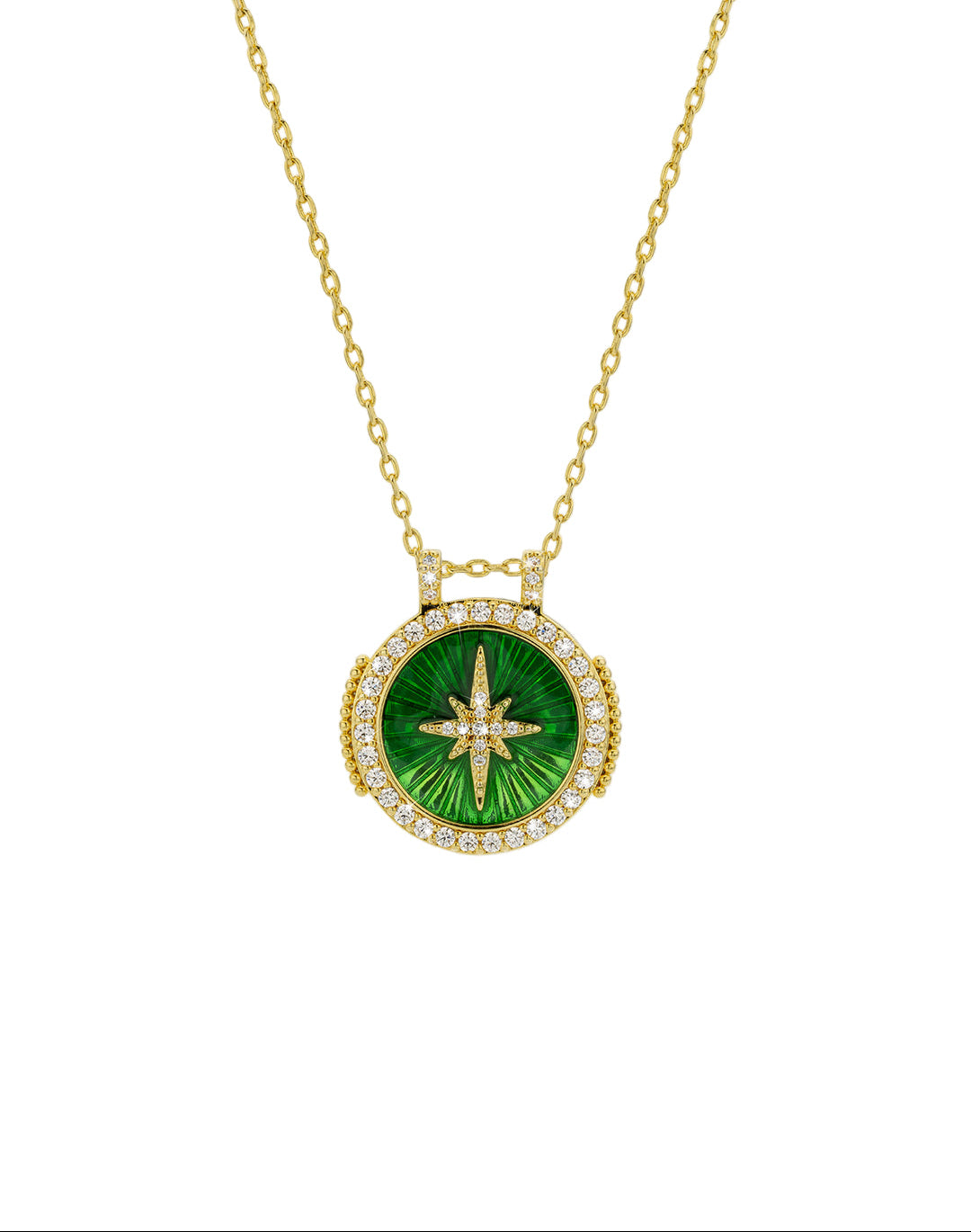 COLLIER - GREEN DIWALI BOHO