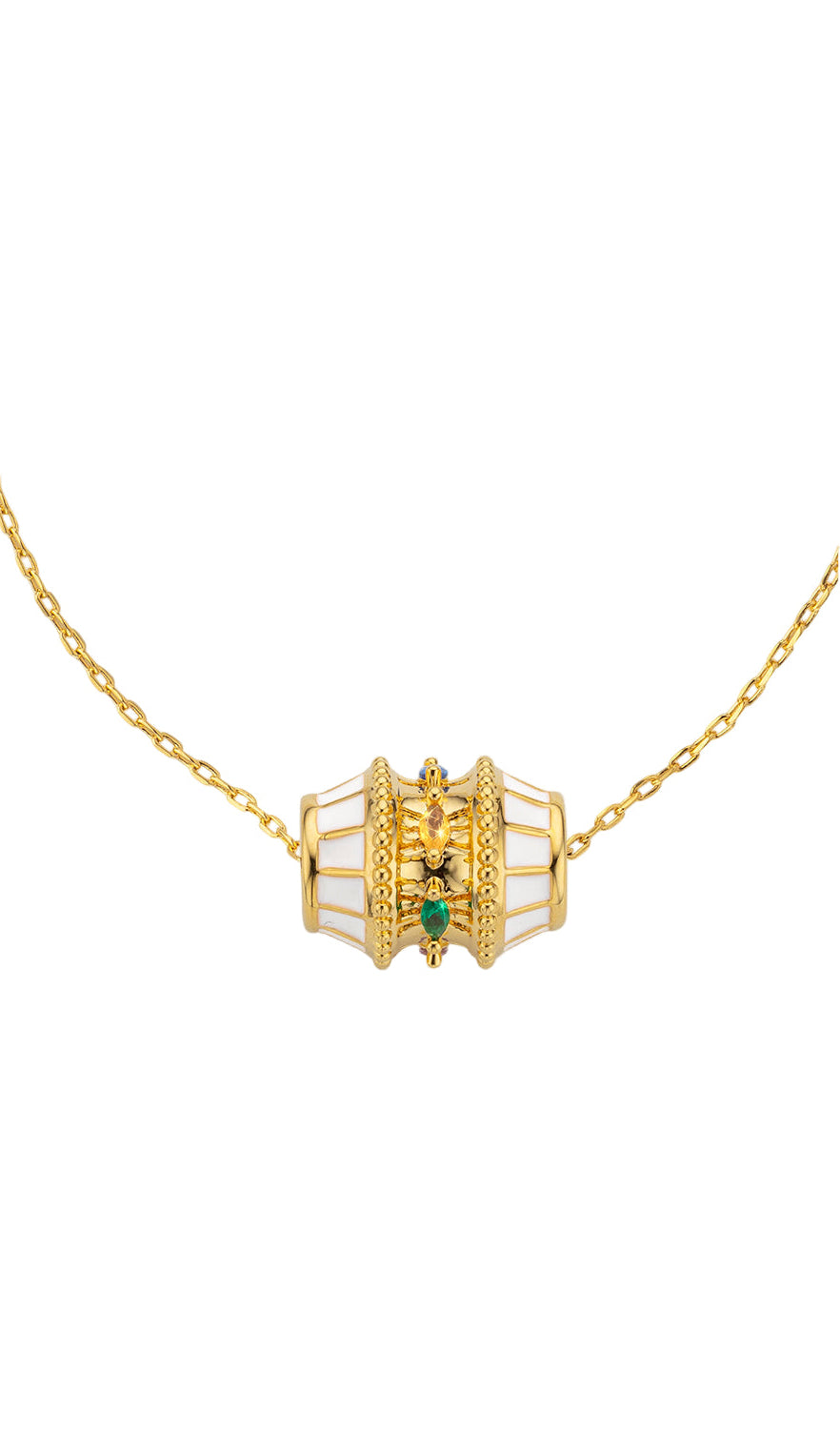 COLLIER - WHITE TALISMAN