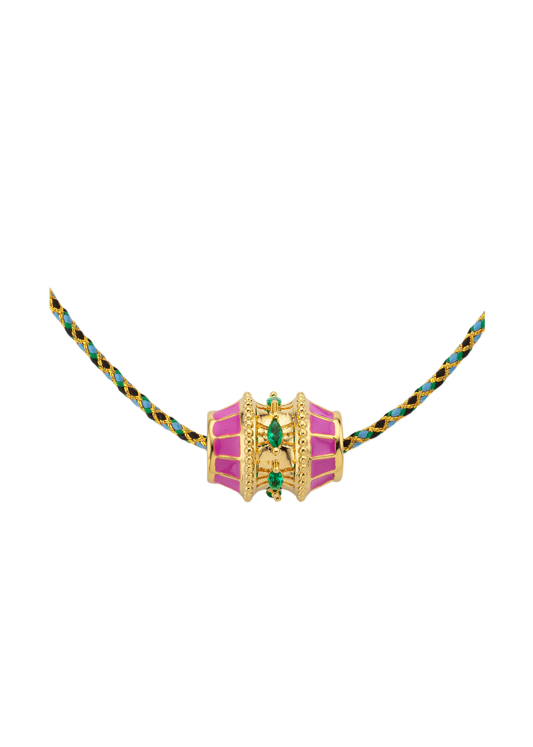 COLLIER - FUCHSIA TALISMAN