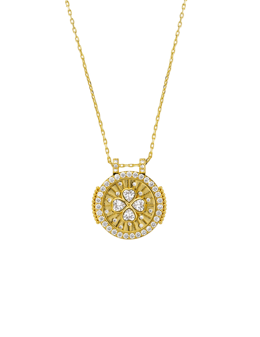 COLLIER - TREFLE BOHO