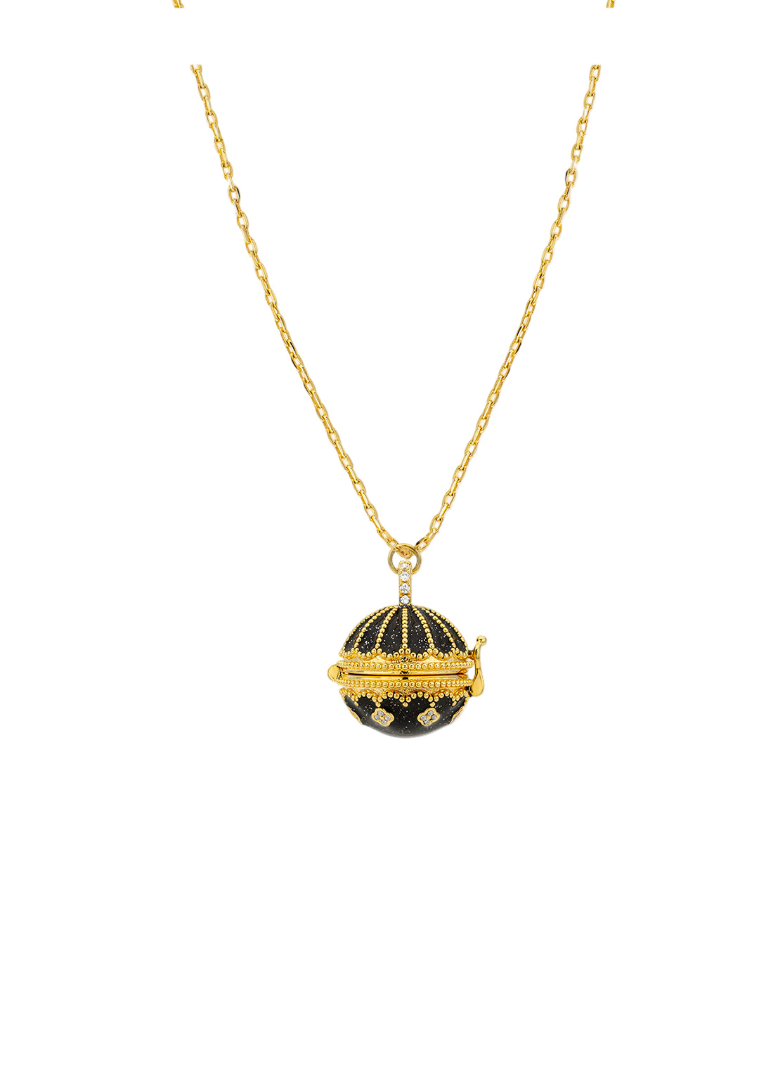 COLLIER - BLACK SHINY PROTECTION