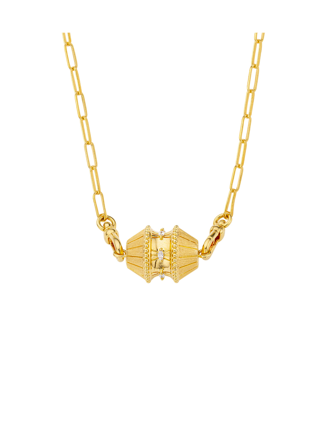 COLLIER - GOLD BIG TALISMAN