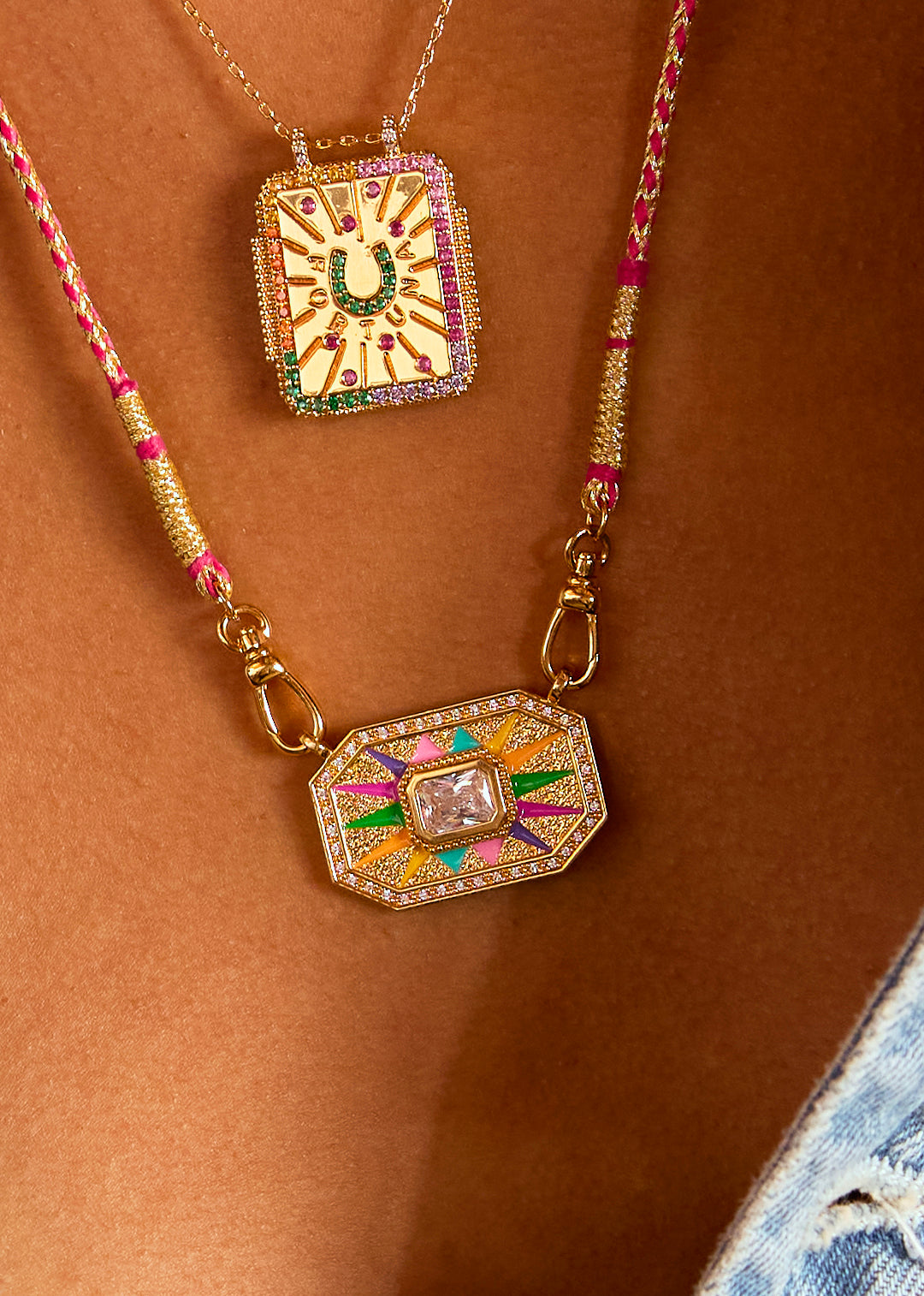 COLLIER - LIGHT RAINBOW YUCATAN