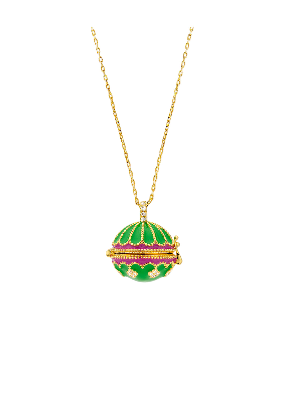 COLLIER - GREEN FUCHSIA PROTECTION