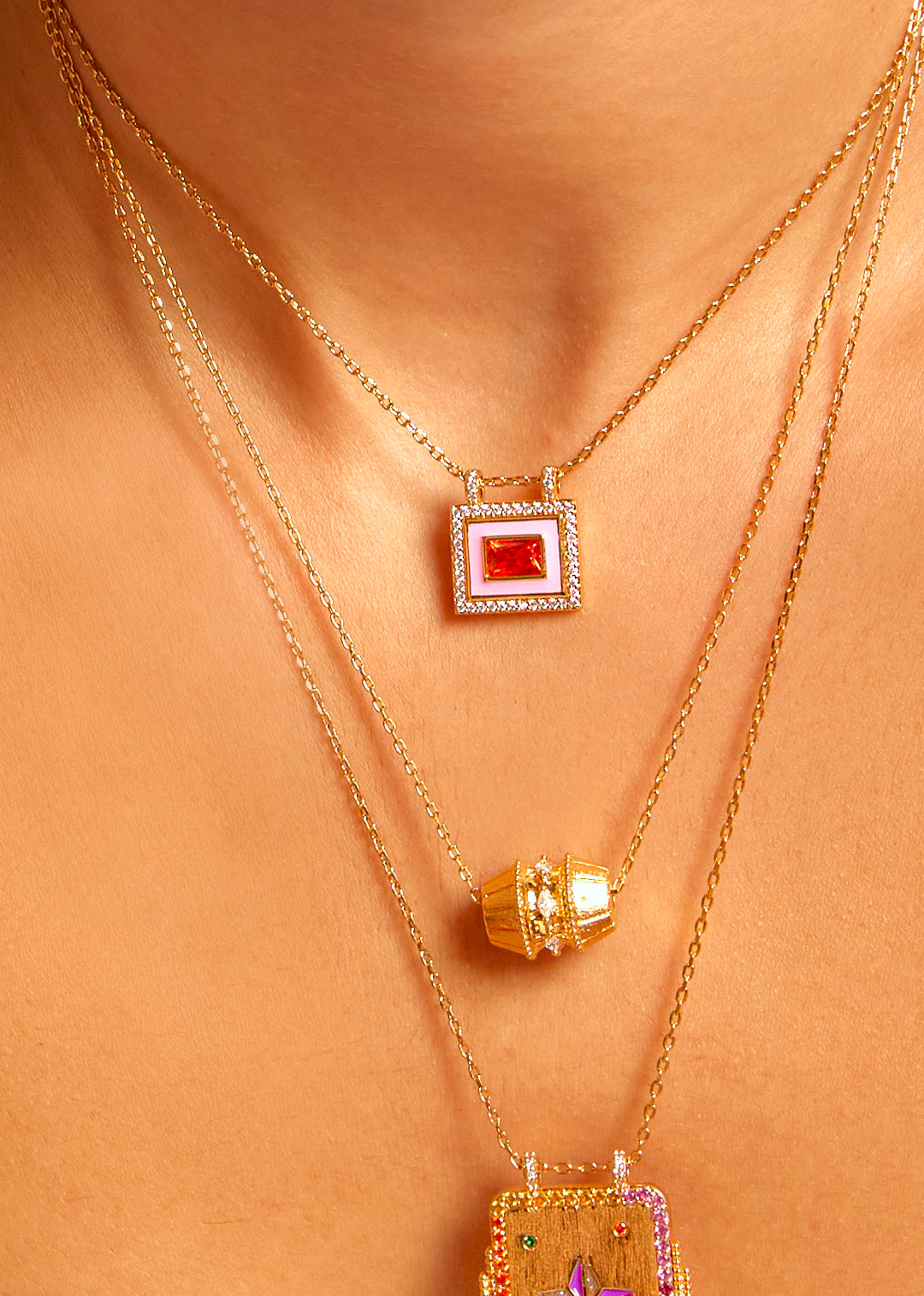 COLLIER - PINK EL PASO