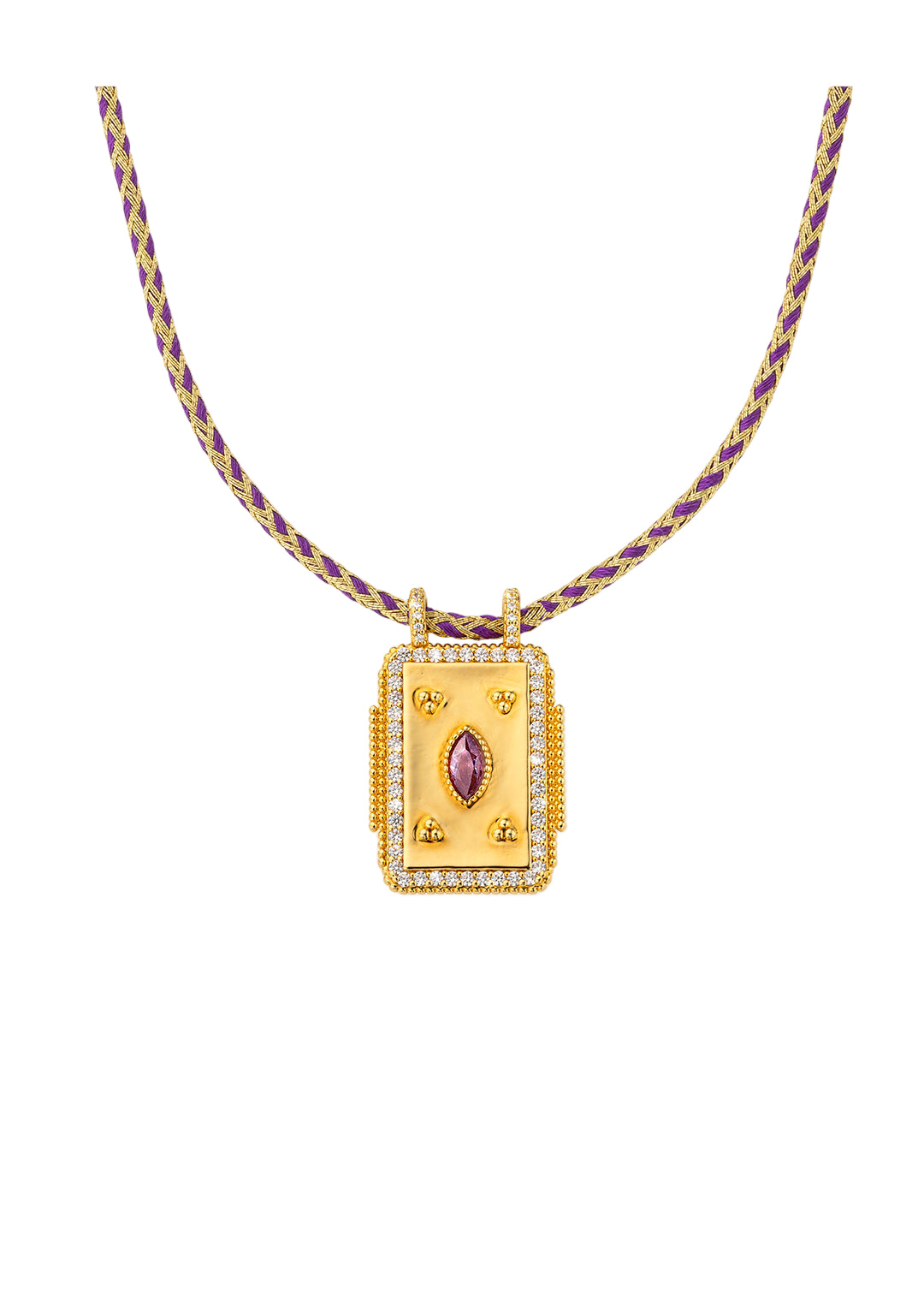 COLLIER - PURPLE MYSTIC BOHEME