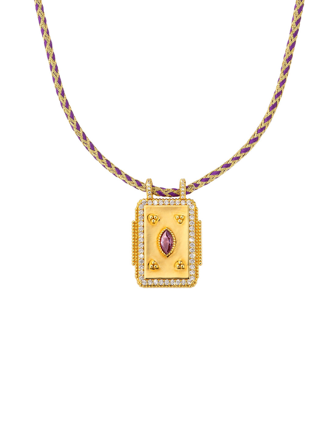 COLLIER - PURPLE MYSTIC BOHEME