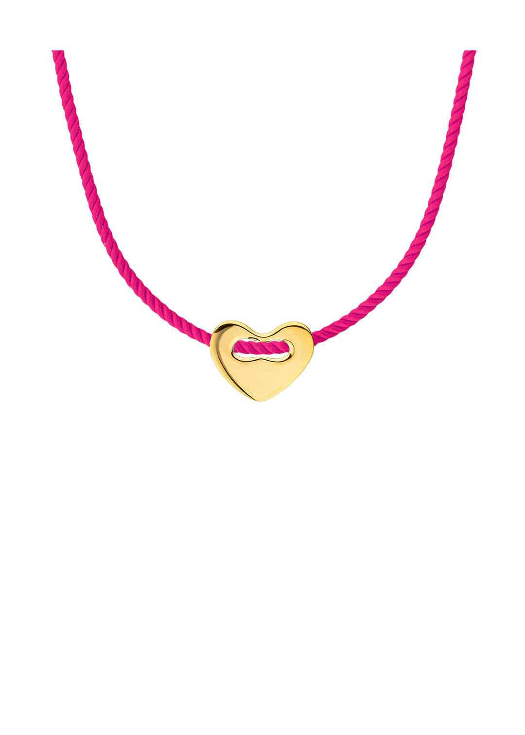 COLLIER - FUCHSIA CORAZON