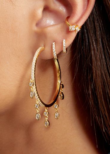 BOUCLES D'OREILLES - BOLLY HOOPS