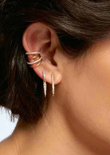 BOUCLES D'OREILLES - LONG DELHI