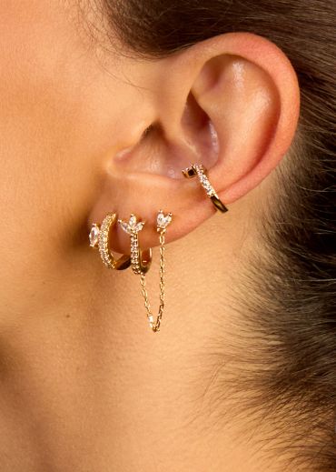 BOUCLES D'OREILLES - KYOTO CHAIN