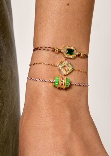 BRACELET - RAINBOW SQUARE