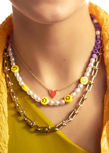 COLLIER - SMILE TO BE HAPPY