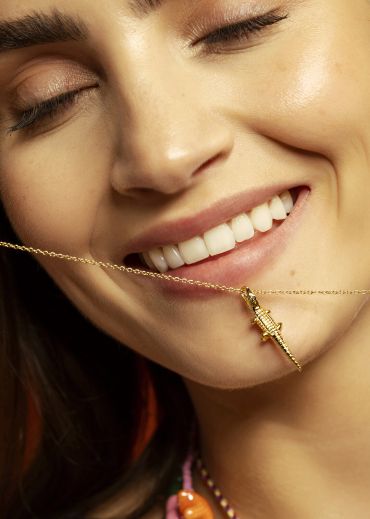 NECKLACE - CROCO