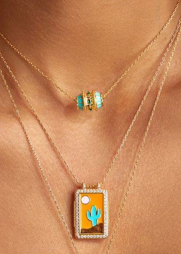 NECKLACE - TURQUOISE TALISMAN