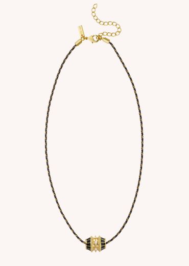 COLLIER - BLACK TALISMAN