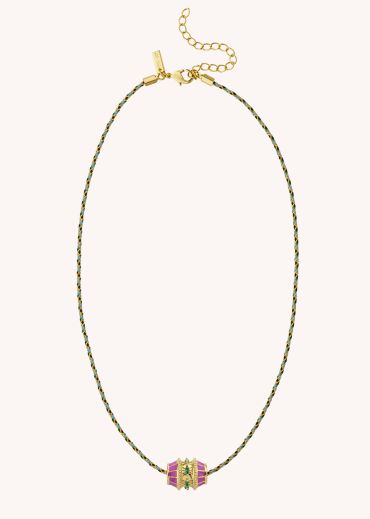 NECKLACE - FUCHSIA TALISMAN