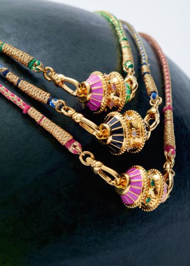 COLLIER - BIG TALISMAN PINK/FUCHSIA
