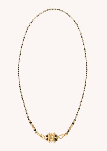 COLLIER - BIG TALISMAN BLACK